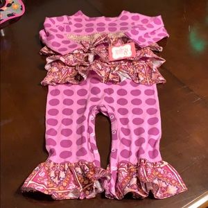 Ricrac & Ruffles romper